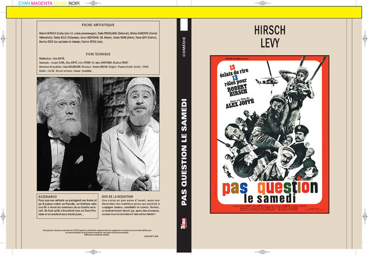 pas question le samedi