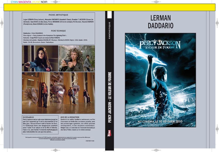 PERCY JACKSON - LE VOLEUR DE FOUDRE