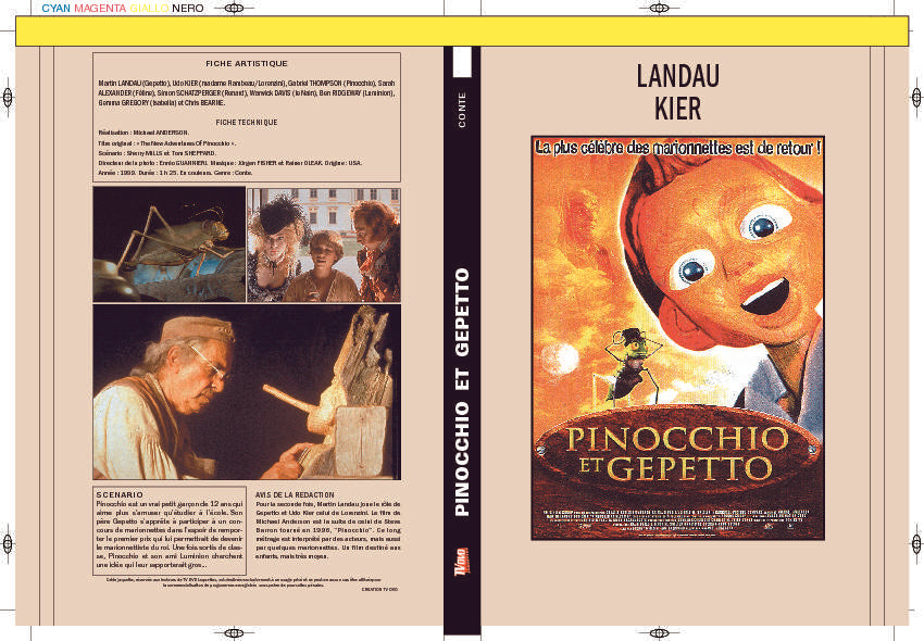 PINOCCHIO ET GEPETTO