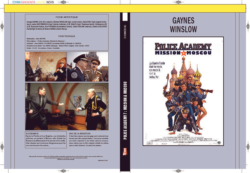 POLICE ACADEMY 7 - MISSION À MOSCOU