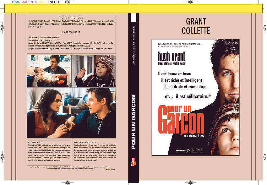 POUR UN GARCON