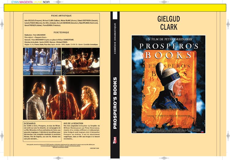 prospero's books