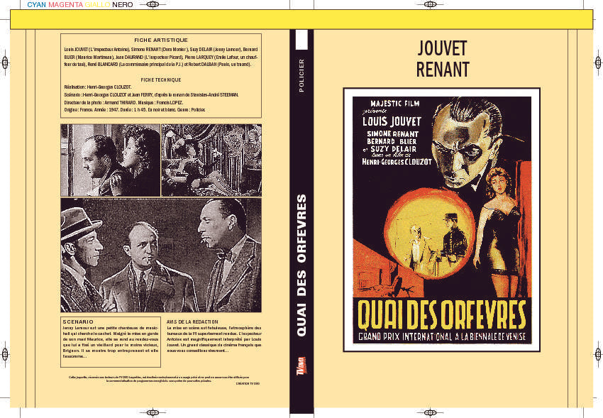 QUAI DES ORFEVRES
