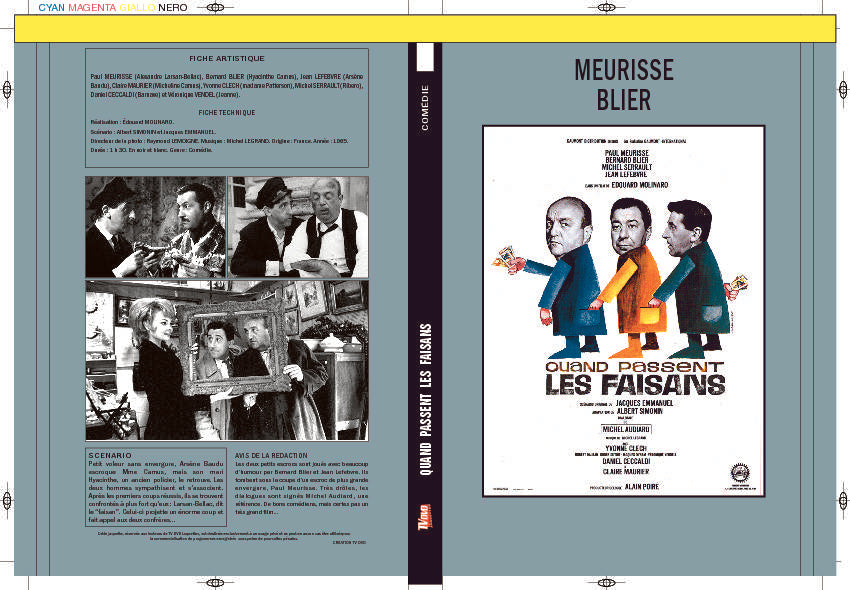 QUAND PASSENT LES FAISANS