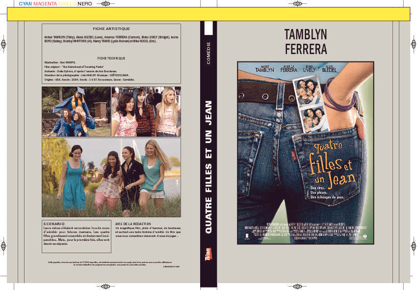 QUATRE FILLES ET UN JEAN