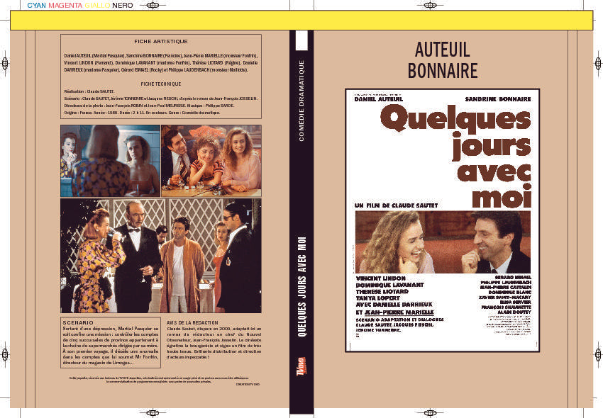 QUELQUES JOURS AVEC MOI