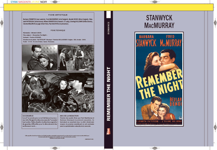 REMEMBER THE NIGHT
