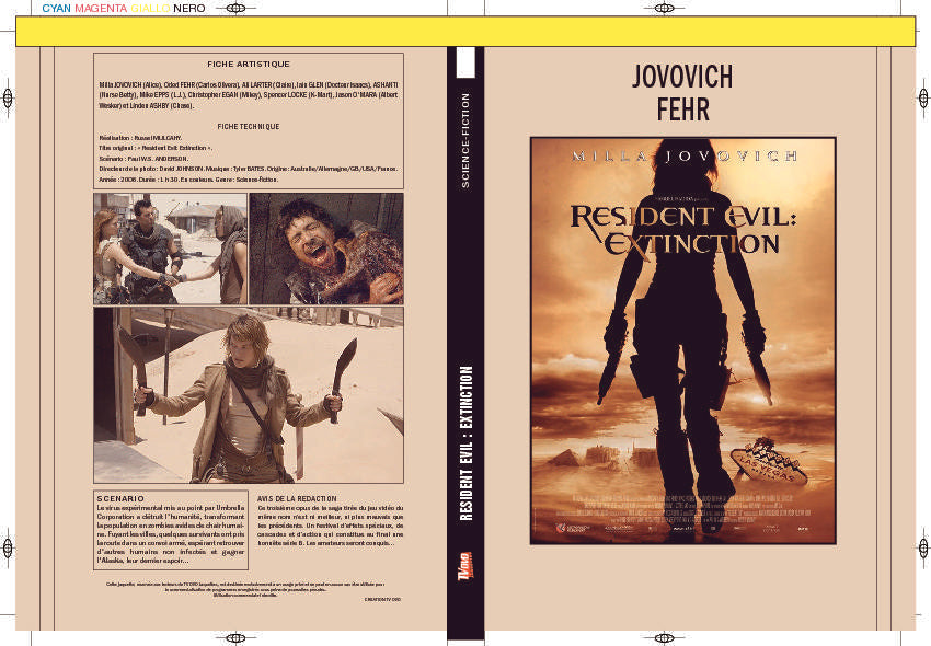 RESIDENT EVIL - EXTINCTION