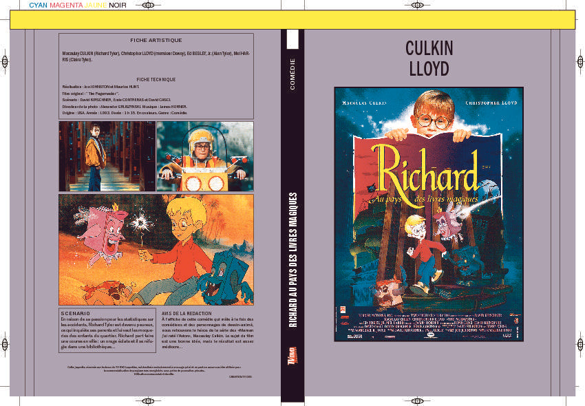 RICHARD AU PAYS DES LIVRES MAGIQUES
