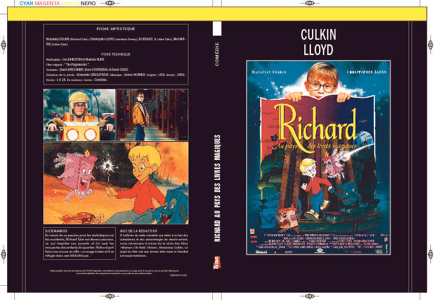 RICHARD AU PAYS DES LIVRES MAGIQUES