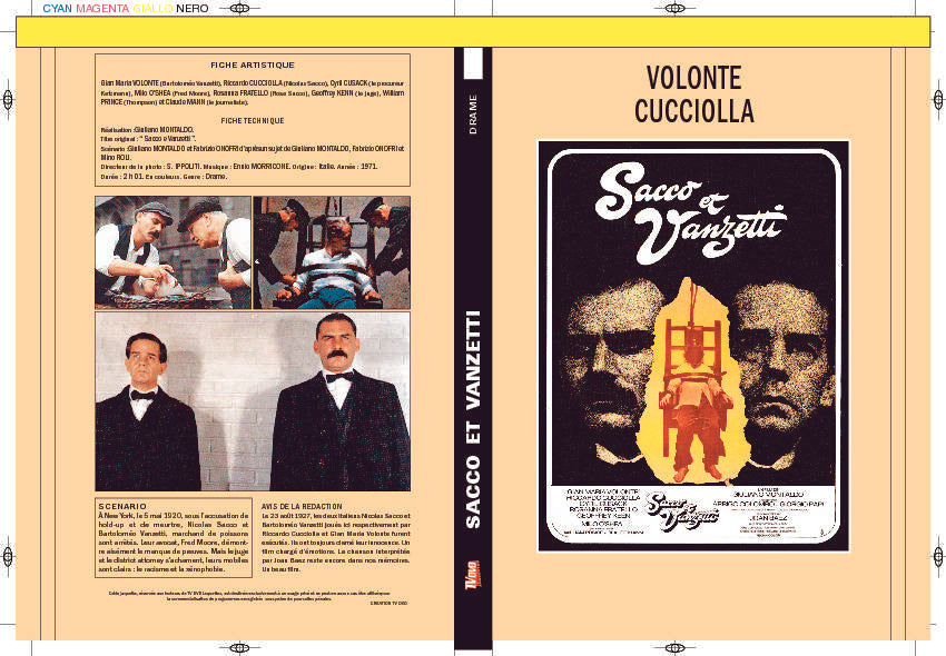 SACCO ET VANZETTI
