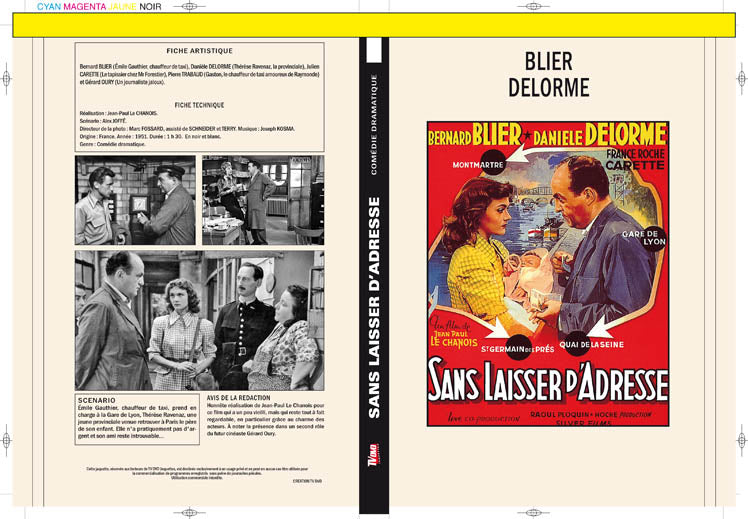 sans laisser d'adresse