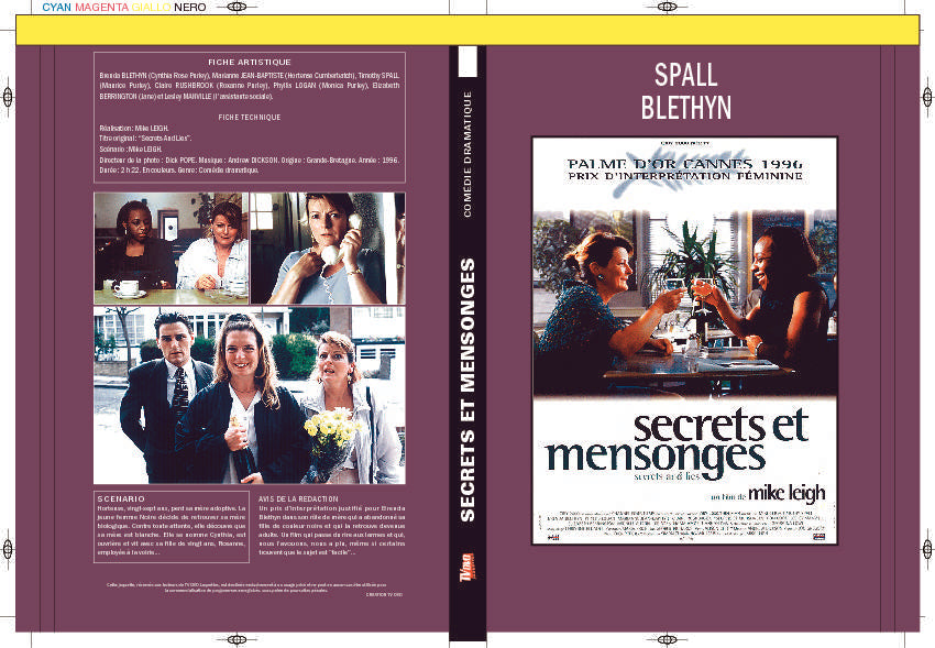 SECRETS ET MENSONGES