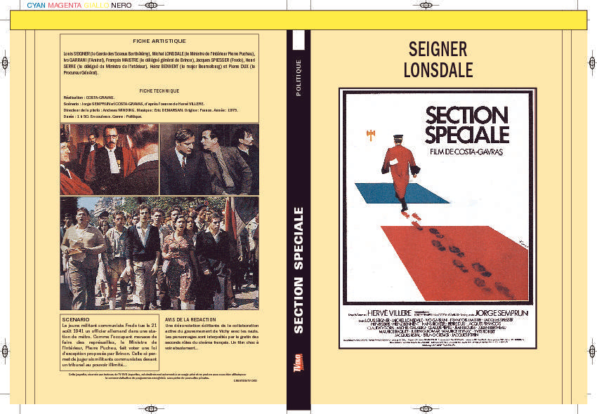 SECTION SPÉCIALE