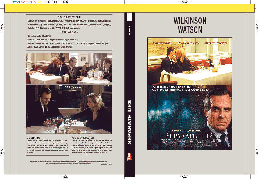 SEPARATE LIES