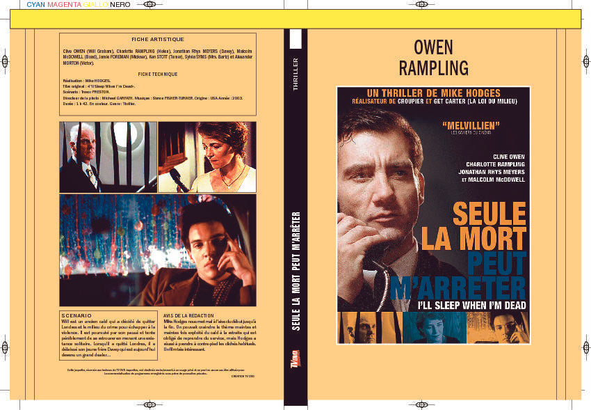 SEULE LA MORT PEUT M'ARRETER