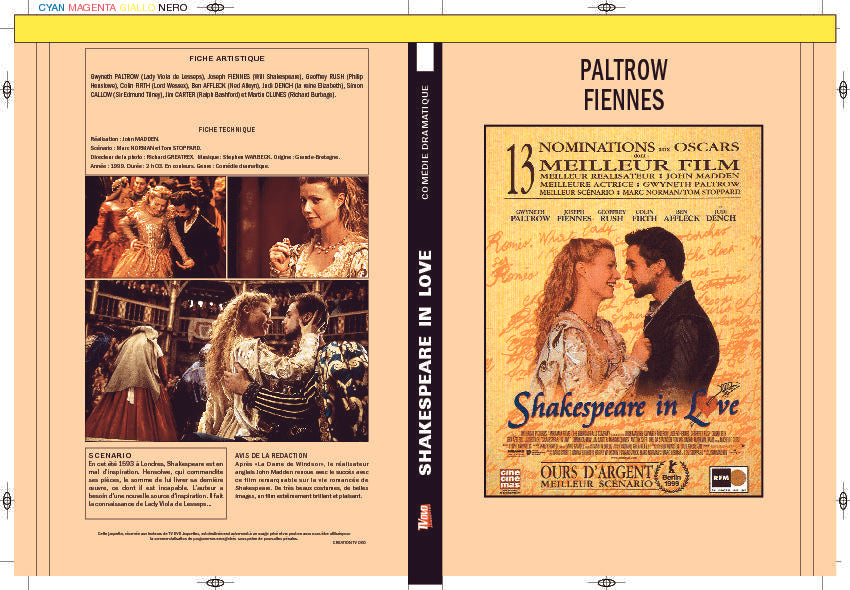 SHAKESPEARE IN LOVE