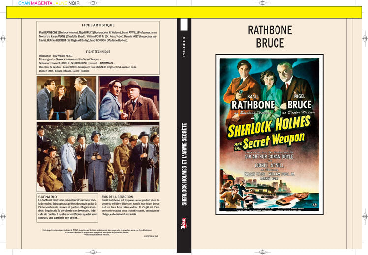 sherlock holmes et l'arme secrete