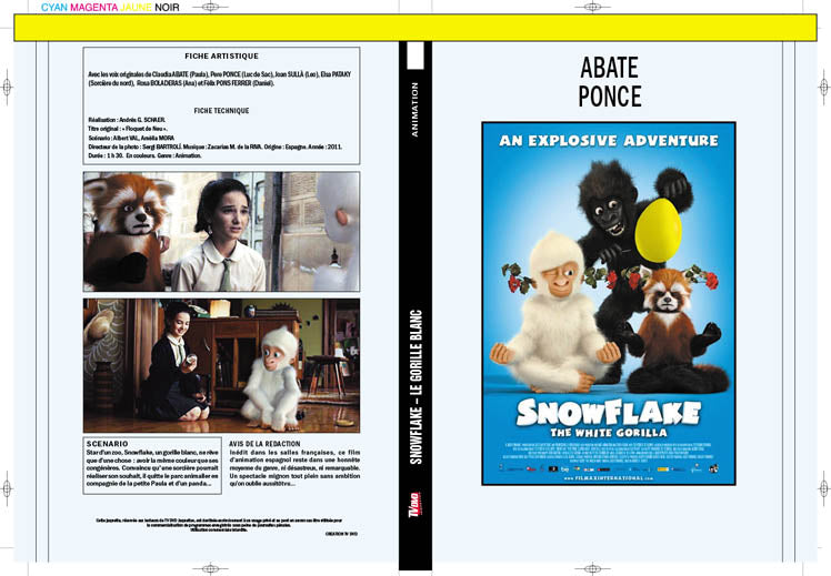 snowflake, le gorille blanc