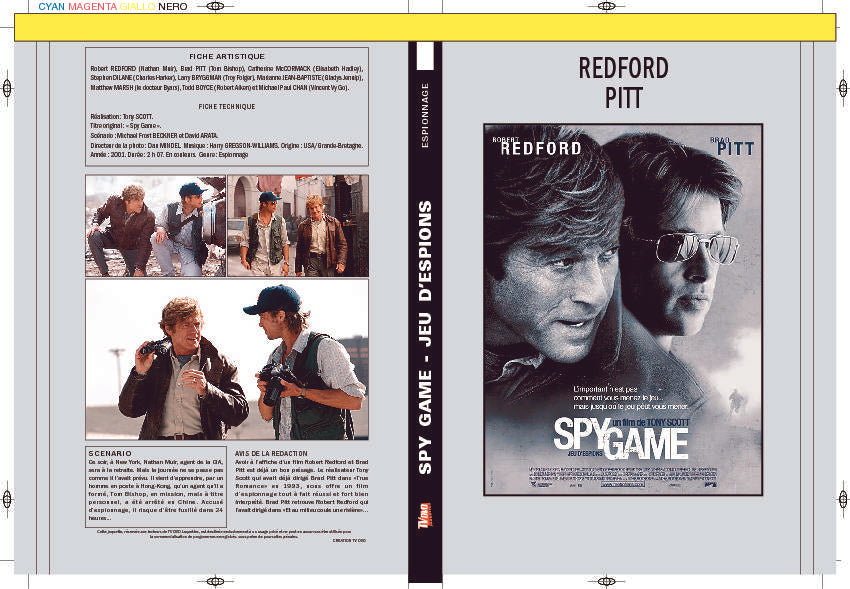SPY GAME - JEU D'ESPIONS