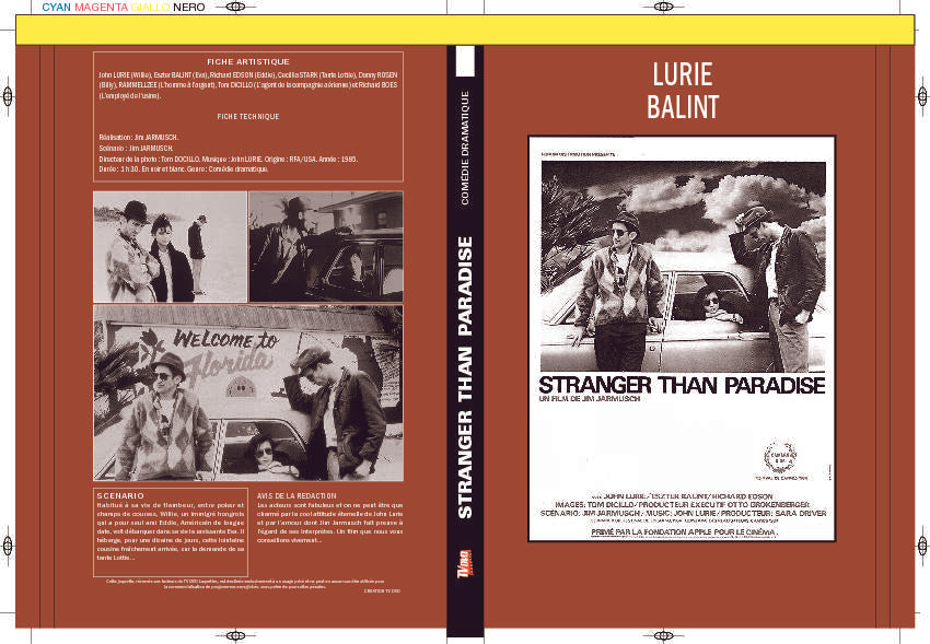 STRANGER THAN PARADISE