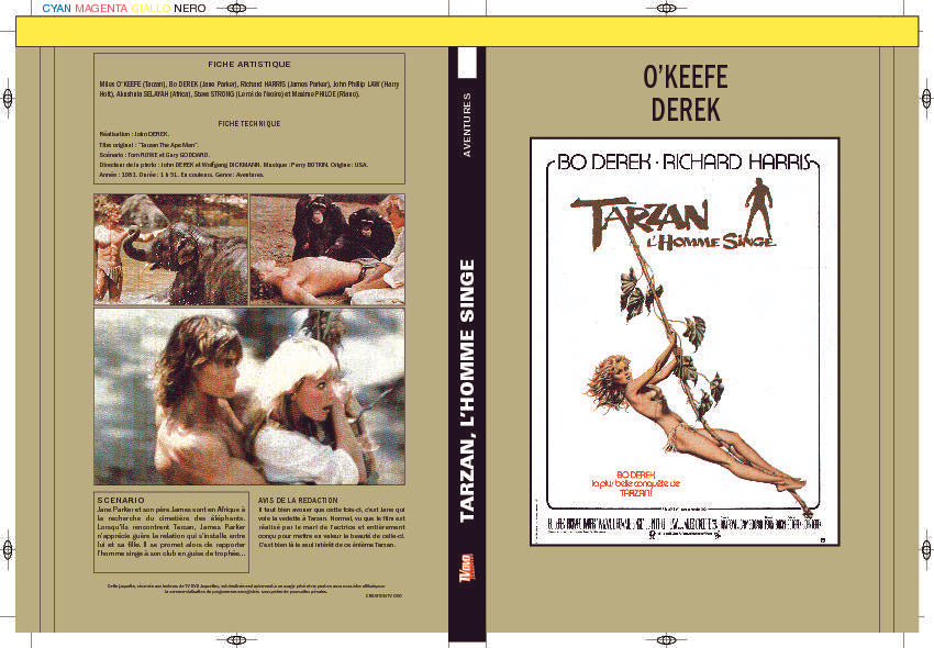TARZAN, L'HOMME SINGE (1981)
