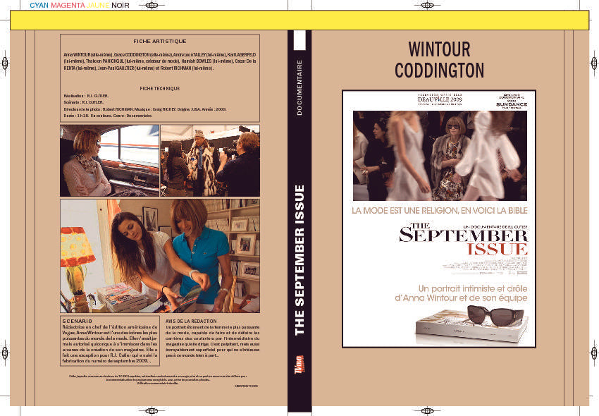 THE SEPTEMBER ISSUE