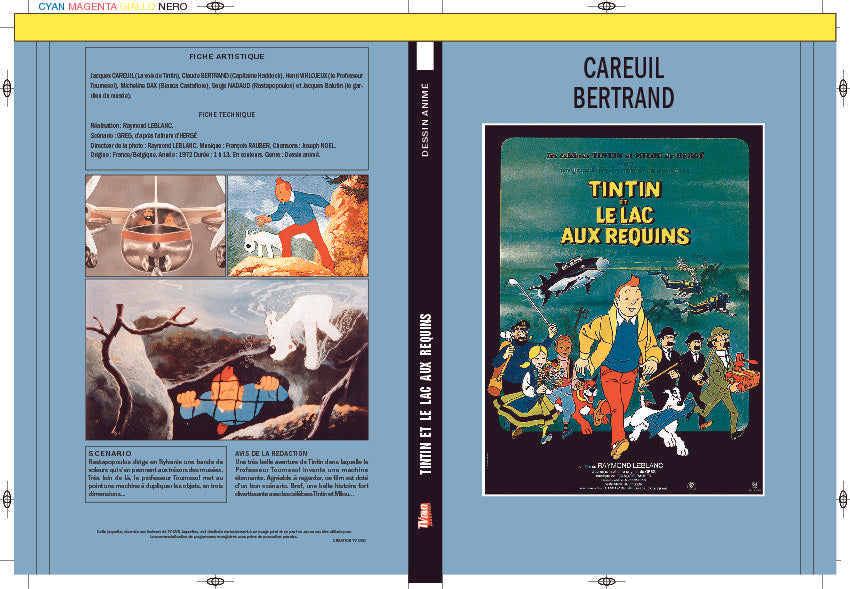 TINTIN ET LE LAC AUX REQUINS