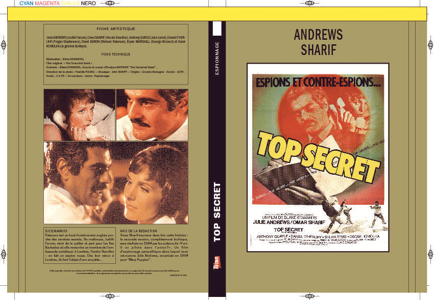 TOP SECRET (1976)