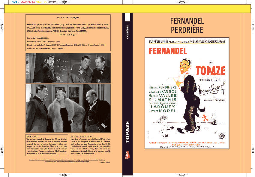 TOPAZE (1951)