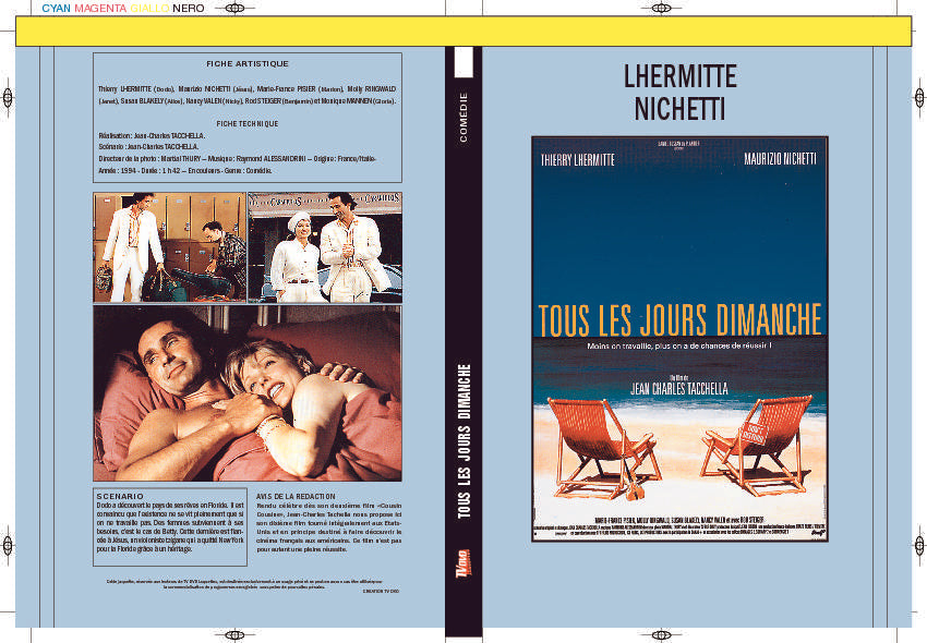 TOUS LES JOURS DIMANCHE