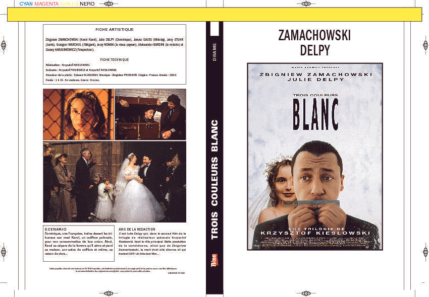 TROIS COULEURS BLANC
