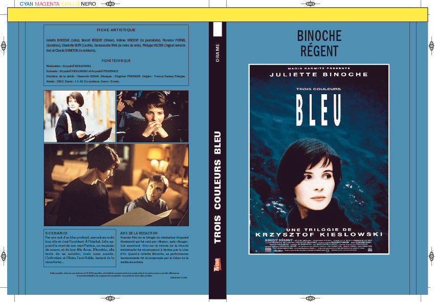 TROIS COULEURS BLEU