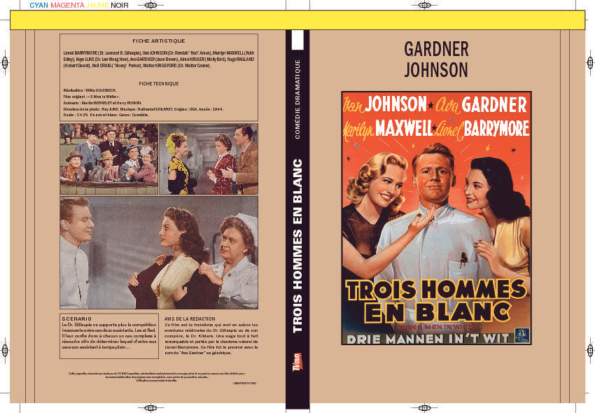 TROIS HOMMES EN BLANC