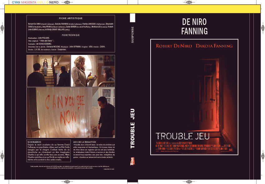 TROUBLE JEU