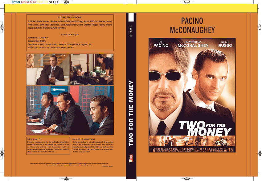TWO FOR THE MONEY