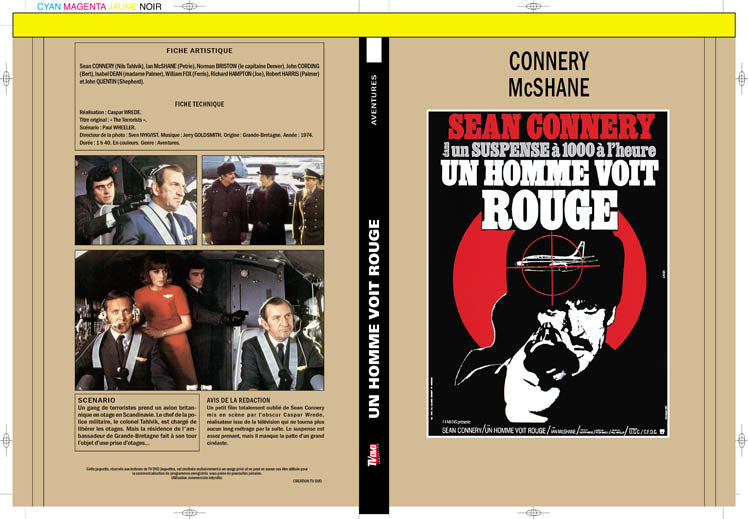 un homme voit rouge