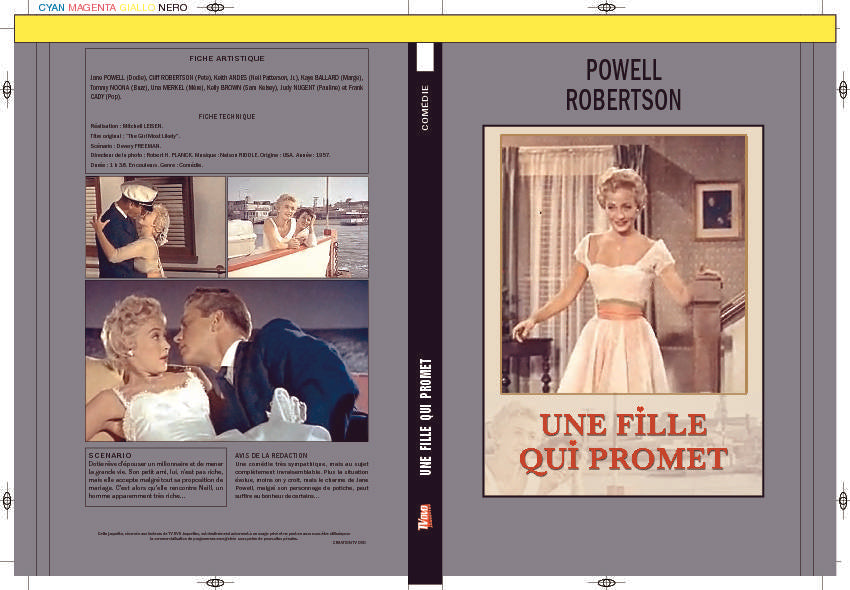 UNE FILLE QUI PROMET