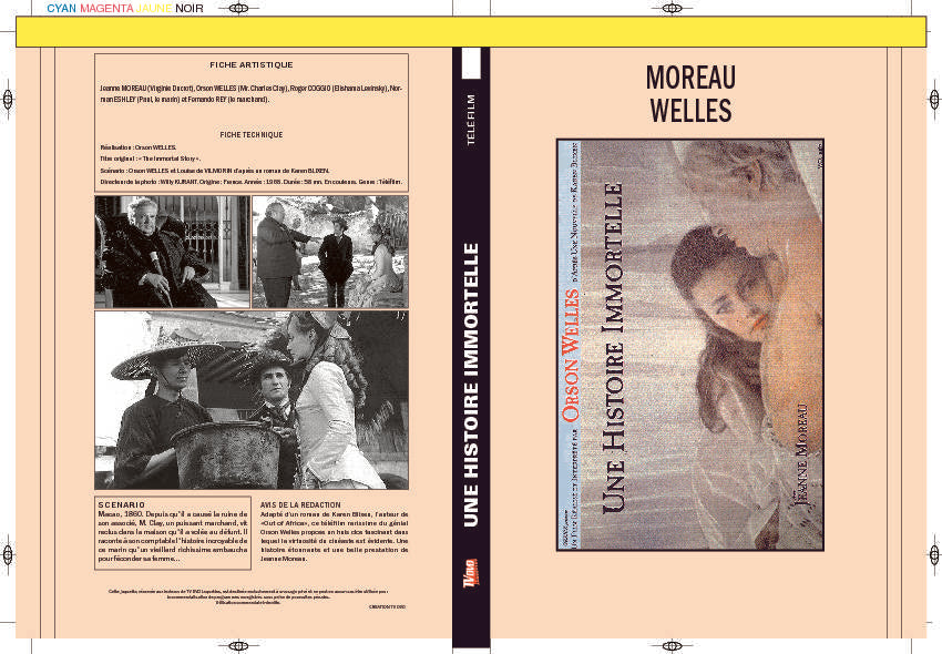 UNE HISTOIRE IMMORTELLE