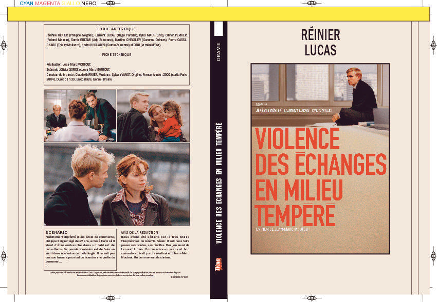 VIOLENCE DES ÉCHANGES EN MILIEU TEMPÉRÉ