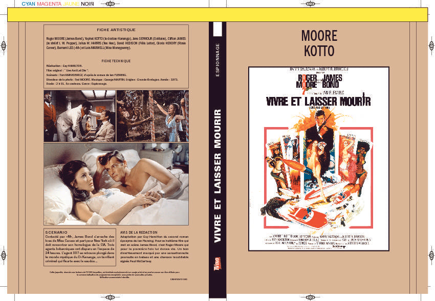 VIVRE ET LAISSER MOURRIR