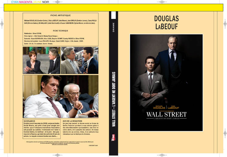 WALL STREET - L'ARGENT NE DORT JAMAIS