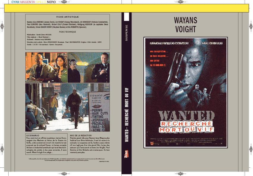 WANTED - RECHERCHE MORT OU VIF